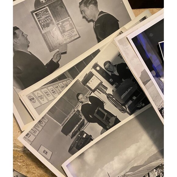 Vintage Black & White Military Photos Collection - Picture 3 of 9